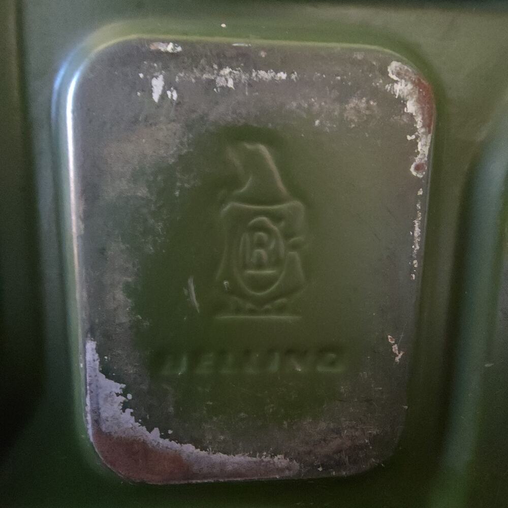 Vintage 1991 Bund 20L 5 Gallon Military Green Jerry Liquid Can Tank by Bellino - Picture 4 of 12
